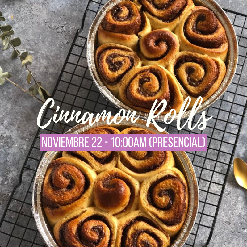 Cinnamon Rolls Presencial