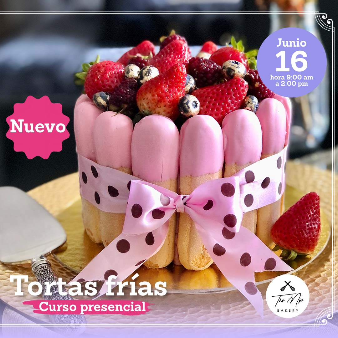 Curso Tortas Frías Presencial - NUEVO